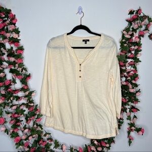 Cupio Cream White Blouse Womens XL